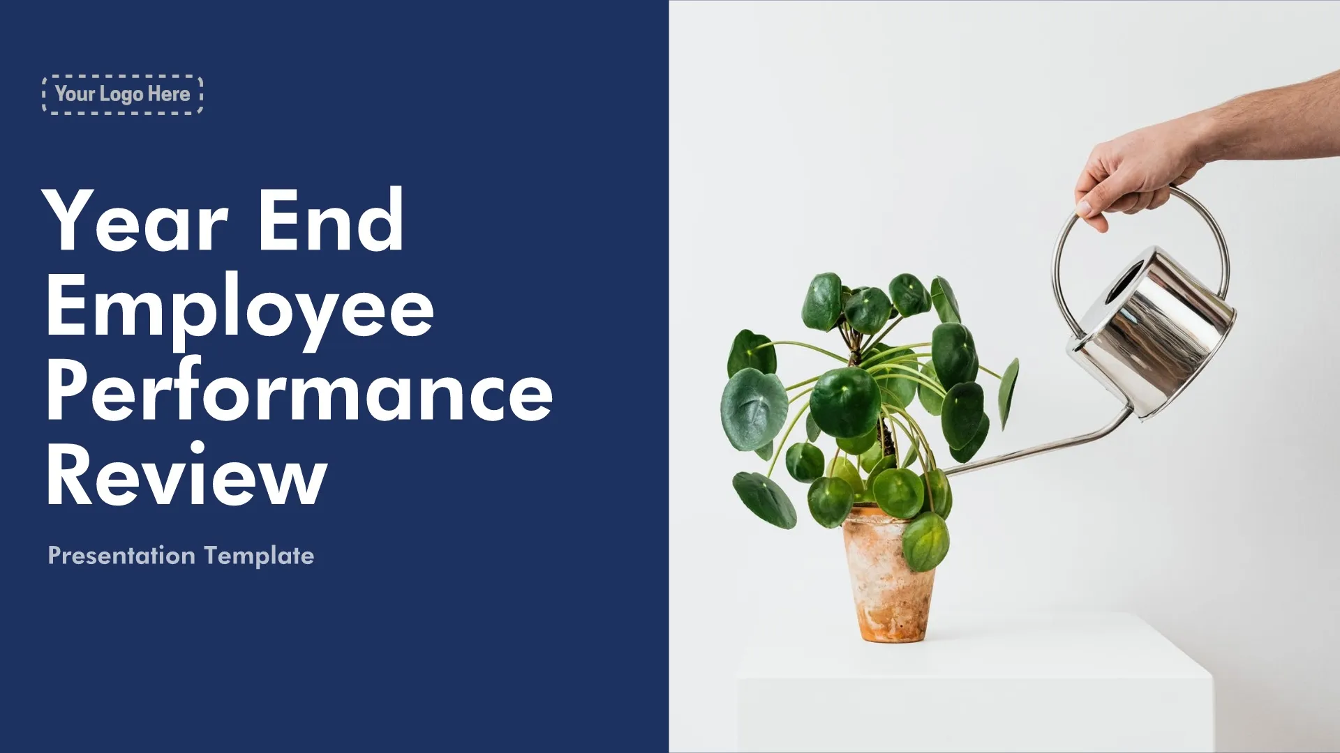 Year End Employee Review Presentation Template